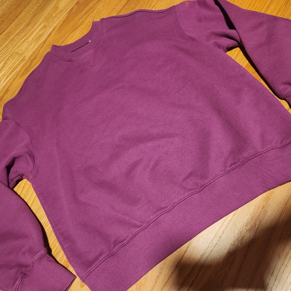 Gold Tag Levi Purple Crewneck Sweatshirt Size XS